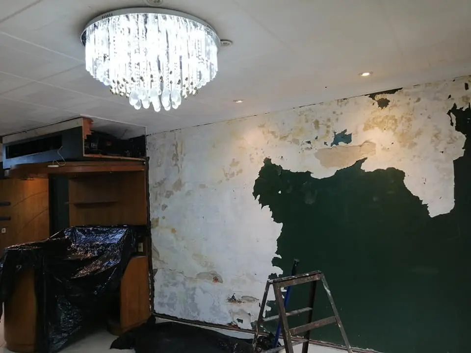 Colocación de Durlock (Tabiquería seca)